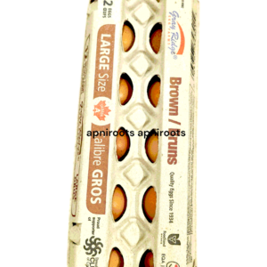 EGGS BROWN 12 PC LARGE- code888