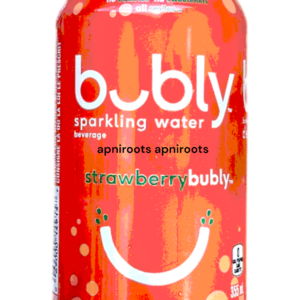 BUBLY - SPARK WATER STRAW - 355ML
