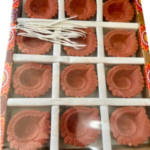 12Pc Press Diya