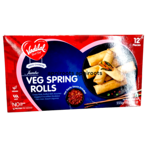 VADILAL - INDO CHINESE VEG SPRING ROLLS 12PCS - 555GM