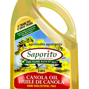 SAPORITO CANOLA OIL 2.84LT- code888