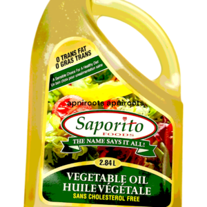 SAPORITO VEGETABLE OIL 3LT- code888