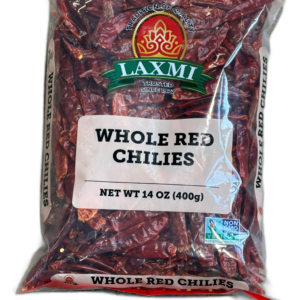 LAXMI RED CHILLIES WHOLE 400G