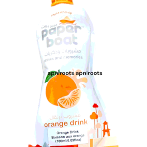 PAPER BOAT - BOAT ORANGE DRINK - 180ML