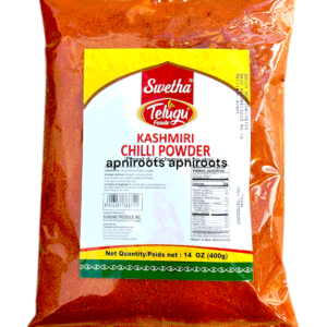 TELUGU - KASHMIRI CHILI PWDR - 400GM