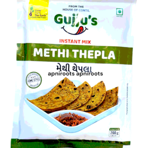 GUJJU METHI THEPLA MIX 200 GM