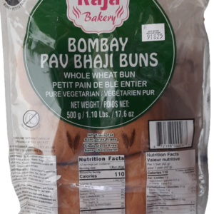 RAJA BAKERY - BOMBAY PAV BHAJI BUNS - 500GM-