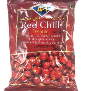 A1 - ROUND RED CHILLI WHOLE - 200GM
