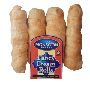 MONSOON BAKERY - FANCY CREAM ROLLS - 170GM