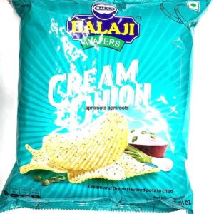 BALAJI CREAMN ONION WAFERS135G