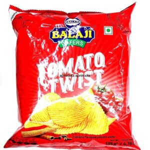 BALAJI - TOMATO TWIST CHIPS - 135GM
