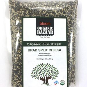 BLOOM ORGANIC BAZAAR - URAD SPLIT CHILKA - 908GM