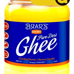 BRARS - PURE DESI GHEE CLARIFIED BUTTER - 800GM
