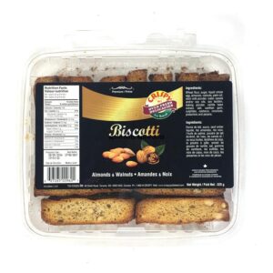 CRISPY - BISCOTTI ALMONDS AND WALNUTS - 325GM