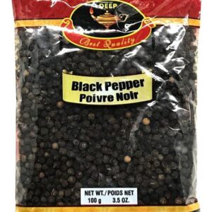 DEEP - BLACK PEPPER WHOLE - 100GM