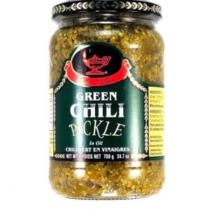 DEEP - GREEN CHILLI PKLE - 700GM