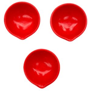 Diya Painted - Red (3pcs for $2)