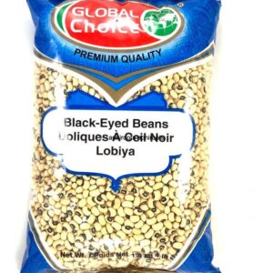 GLOBAL CHOICE - BLACK EYED BEANS - 4LB