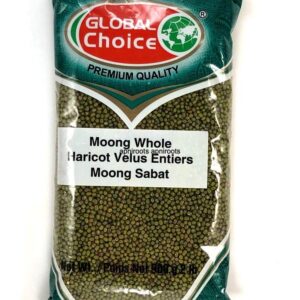GLOBAL CHOICE - MOONG WHOLE GREEN - 2LB