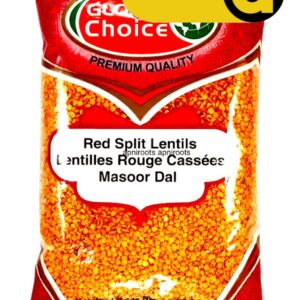 GLOBAL CHOICE - RED SPLIT LENTILS - 4LB