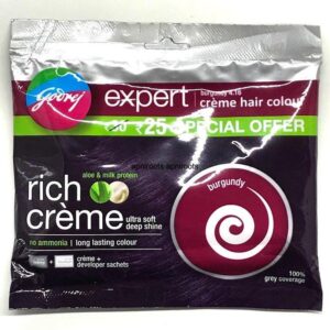 GODREG - BURGUNDY HAIR COLOR - 40GM