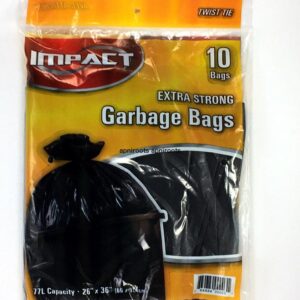 Impact - Extra Strong Garbage Bags - 0lb 10