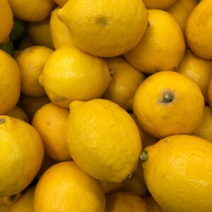 LEMON YELLOW each