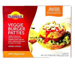 NANAK - VEGGIE BURGER - 640GM