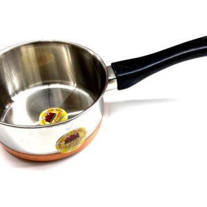 S Steel Milk Pan With Copper Bottom 6Inch- code888