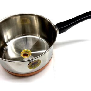 S Steel Milk Pan With Copper Bottom 7.5Inch- code888