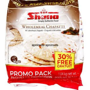 SHANA WHOLEMEA CHAPATTI 1.04KG