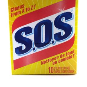 Sos - Steel Wool Soap Pads - 0lb 10