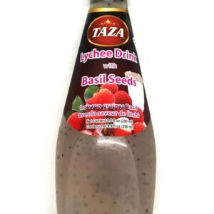 TAZA LYCHEE BASIL SEEDS DRINK