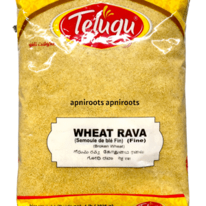TELUGU - WHEAT RAVA( FINE) - 4LB