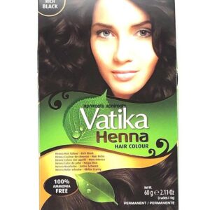 VATIKA - COLOR RICH BLACK - 60GM